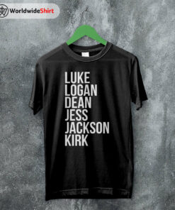 Gilmore Girls Men Cast T-shirt Gilmore Girls TV Show Shirt