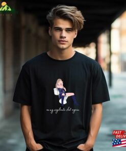 Girl Bathroom Funny T-Shirt Vigilante Song Enchanted Midnight Concert Vibes And Humor Unisex