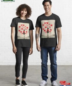 Girl With Hearts Essential T-Shirt Hoodie