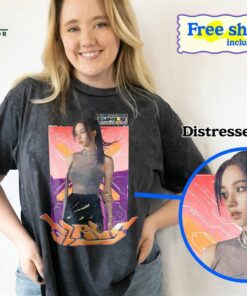 Girls Karina Aespa Tour T-Shirt 2023’Synk Hyper Line Aepsa Comeback Shirt Unisex