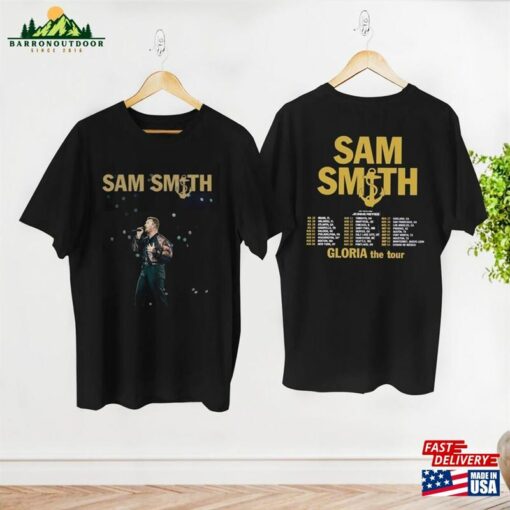 Gloria World Tour Sam Smith 2023 Shirt Graphic Concert Merch Unisex Sweatshirt