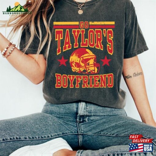 Go Taylor’s Boyfriend Sweatshirt Or T-Shirt Bf Retro Comfort Colors Taylor Travis Shirt Hoodie Classic