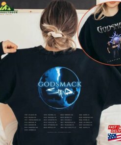 Gods Mack With Staind 2023 Tour T-Shirt Lighting Up The Sky Sweatshirt Rock Band Concert Tee Hoodie
