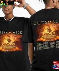 Godsmack 2024 North American Vibez Tour Shirt Concert Tee Fan T-Shirt Classic