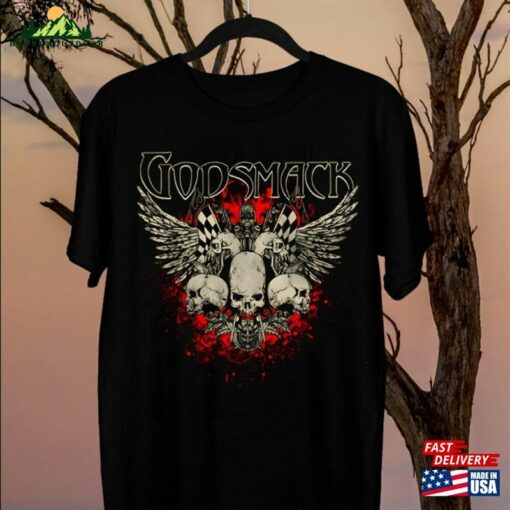 Godsmack Band Retro Tee Gift Unisex Fans Fan Shirt Merch Hoodie Classic