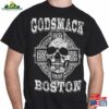 Godsmack Boston Celtic Cross Skull Band Logo Official Crewneck T-Shirt Thcl310823 Sweatshirt