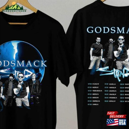 Godsmack Concert Shirt Band Fan 2023 Tour Unisex Hoodie