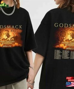 Godsmack Vibez 2024 North American Tour Shirt Band Fan Concert Sweatshirt T-Shirt