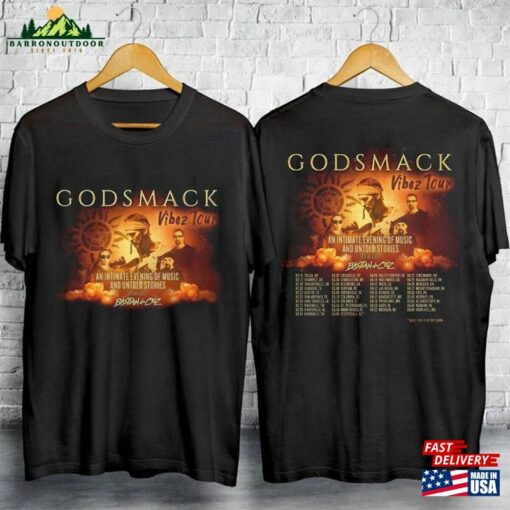 Godsmack Vibez Tour 2024 Unisex Shirt Gift For Fan Sweatshirt Classic