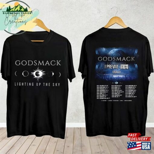 Godsmack With Staind 2023 Fall Tour Shirt Band Fan Hoodie Classic