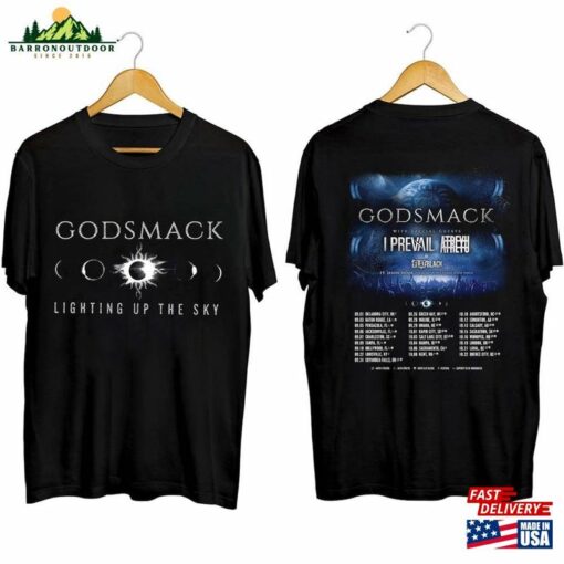 Godsmack With Staind 2023 Fall Tour Shirt Band Fan Hoodie Sweatshirt