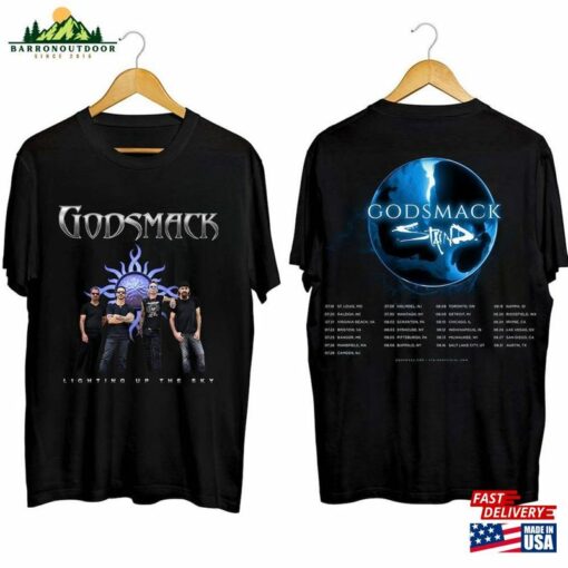 Godsmack With Staind 2023 Tour Shirt Band Fan T-Shirt Sweatshirt