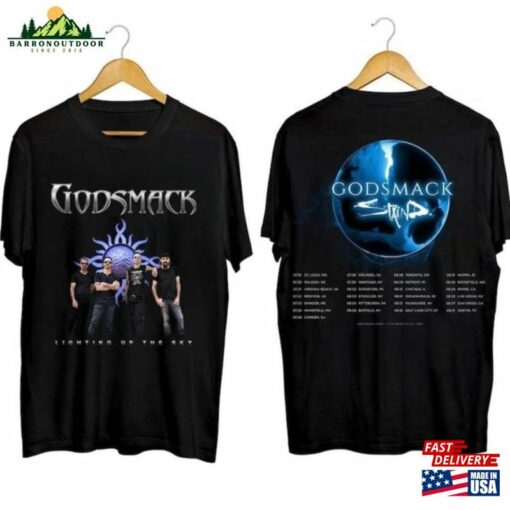 Godsmack With Staind 2023 Tour Shirt Rock Band Classic Unisex