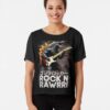 Godzilla Rock N Rawrr Chiffon Top Unisex Classic