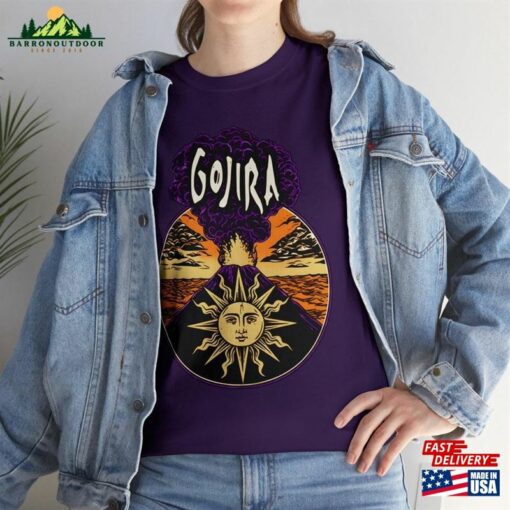 Gojira Magma V4 Band Album T-Shirt Metal Rock Music Sizes S Sweatshirt Hoodie