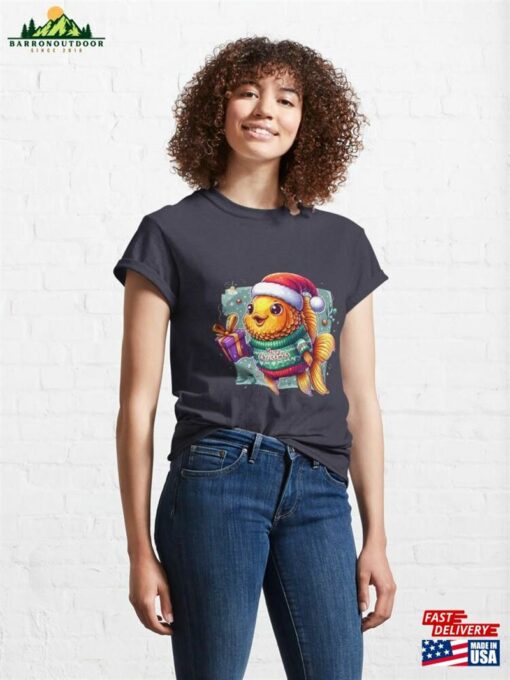 Goldfish Christmas Classic T-Shirt Sweatshirt Unisex