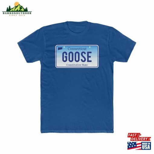 Goose Band Inspired Connecticut License Plate T-Shirt Unisex