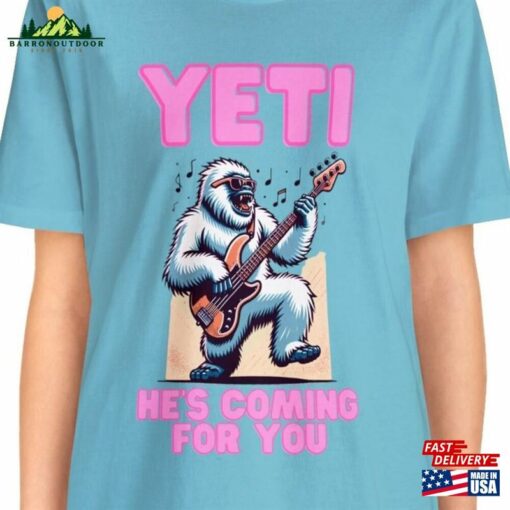 Goose Band’yeti’inspired T-Shirt Exclusive Jam Fan Art Mythical Yeti Illustration Tee Unisex