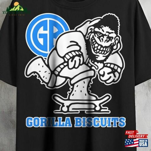 Gorilla Biscuits T-Shirt Skater Style Punk Band Shirt Urban Streetwear Vintage Classic