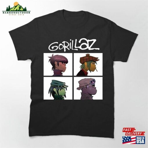 Gorillaz British Virtual Band 2021 Unisex T-Shirt Sweatshirt