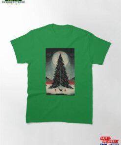 Gothic Christmas Tree Classic T-Shirt Sweatshirt