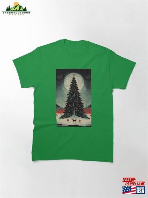 Gothic Christmas Tree Classic T-Shirt Sweatshirt