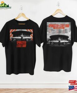 Graphic Bruce Springsteen Shirt Springsteens Estreets Band Tour Unisex Sweatshirt