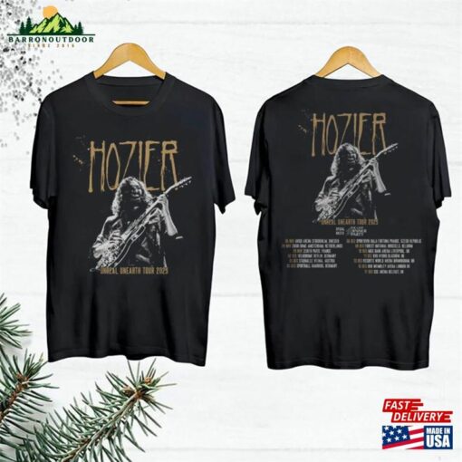 Graphic Hozier World Tour 2023 Shirt 90S Vintage Concert Merch T-Shirt Hoodie