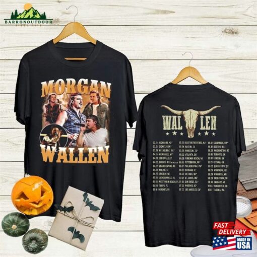 Graphic Morgan Wallen Tour 2023 T-Shirt Country Music Shirt Cowboy Hoodie