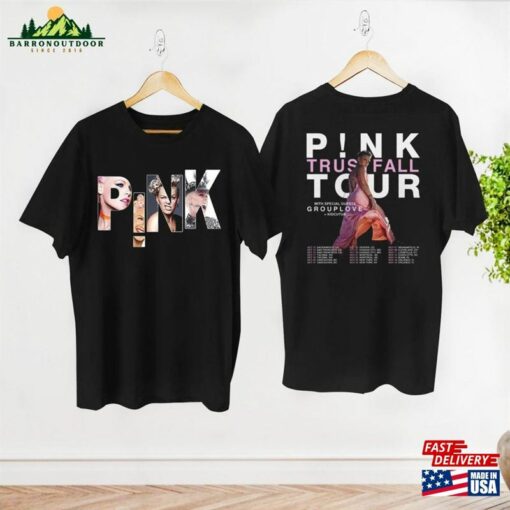 Graphic P!Nk Tour 2023 Shirt Pink Trustfall Album Tee Classic Sweatshirt