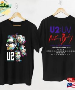 Graphic U2 Band Unisex Shirt Achtung Baby Live At Sphere Classic Rock Tour 2023