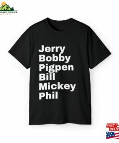 Grateful Dead Icons Jerry Bobby Pigpen Classic Hoodie