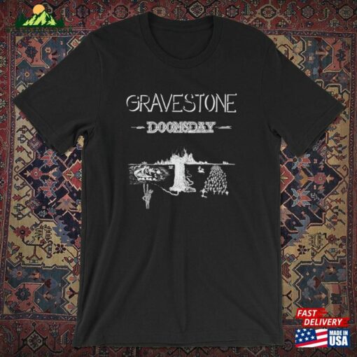 Gravestone Band Shirt Doomsday 1979 Unisex Classic