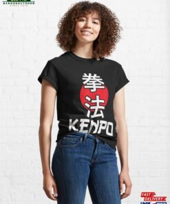 Great Kenpo Karate Design Japanese Lettering Martial Art Classic T-Shirt Unisex