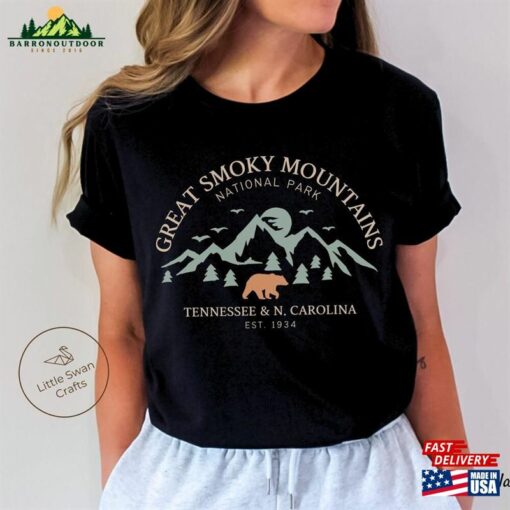 Great Smoky Mountains Shirt Unisex Soft And Comfortable T-Shirt Sweatshirt