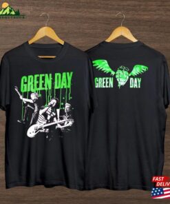 Green Day The Saviors 2024 Tour Shirt Rock Band 90S Vintage Sweatshirt Hoodie Unisex Classic