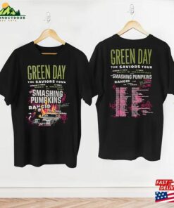 Green Day The Saviors 2024 Tour T-Shirt Band Graphic Tee Concert Shirt Classic Sweatshirt