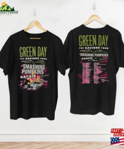 Green Day The Saviors 2024 Tour T-Shirt Band Graphic Tee Concert Shirt Unisex