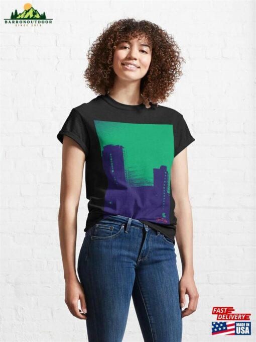 Green Haze Over City Classic T-Shirt Unisex Sweatshirt