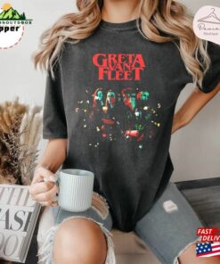 Greta Van Fleet Band Dream In Gold Tour 2023 Unisex T-Shirt Concert Shirt Classic