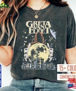 Greta Van Fleet Dreams In Gold Tour 2022 T-Shirt Rock Band 21Se06 Classic