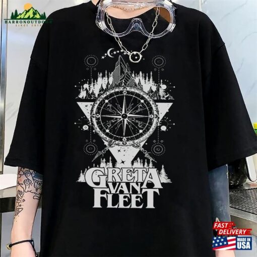 Greta Van Fleet Shirt Dream In Gold Tour Classic Sweatshirt