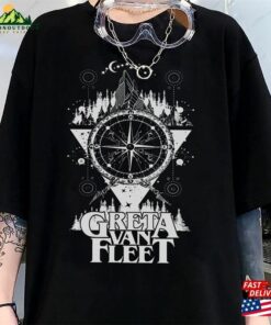 Greta Van Fleet Shirt Dream In Gold Tour T-Shirt Unisex