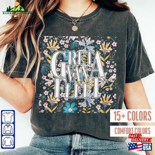 Greta Van Fleet Shirt Retro Merch Sweatshirt Classic