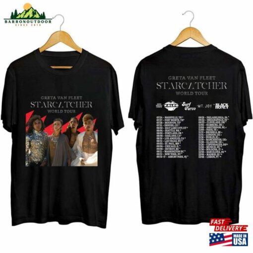 Greta Van Fleet Starcatcher World Tour 2023 Shirt Band Fan Classic T-Shirt