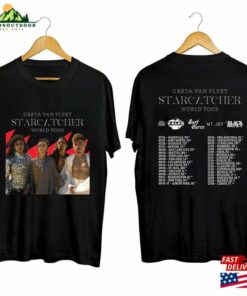 Greta Van Fleet Starcatcher World Tour 2023 Shirt Band Fan Unisex Hoodie