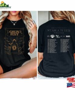 Greta Van Fleet Starcatcher World Tour 2023 T-Shirt Tee Rock Band Shirt Unisex