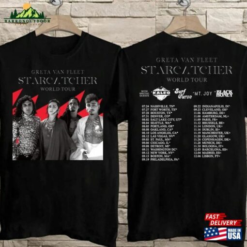 Greta Van Fleet Starcatcher World Tour T-Shirt 2023 Sweatshirt