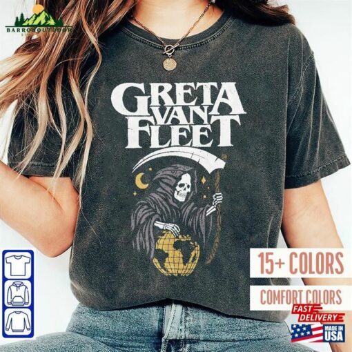 Greta Van Fleet T-Shirt Retro Shirt Merch Sweatshirt Unisex