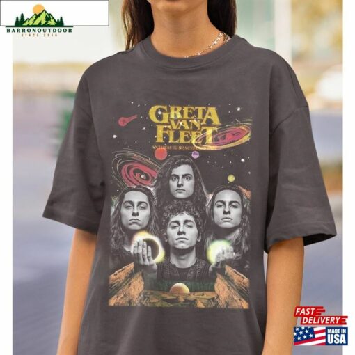 Greta Van T-Shirt Vintage Fleet Shirt Rock Band Unisex Hoodie